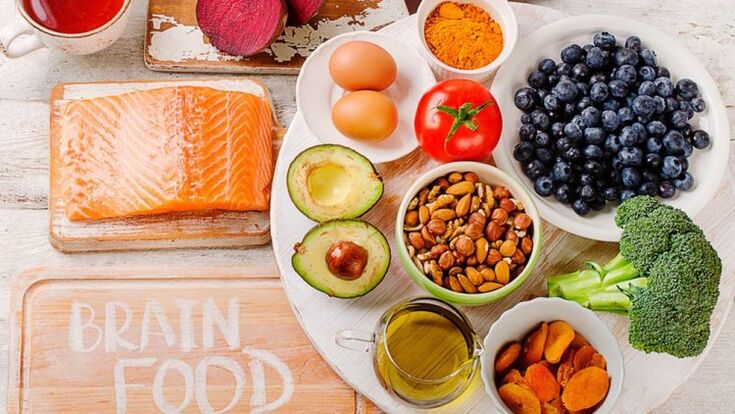 potraviny bohaté na vitamíny pre mozog